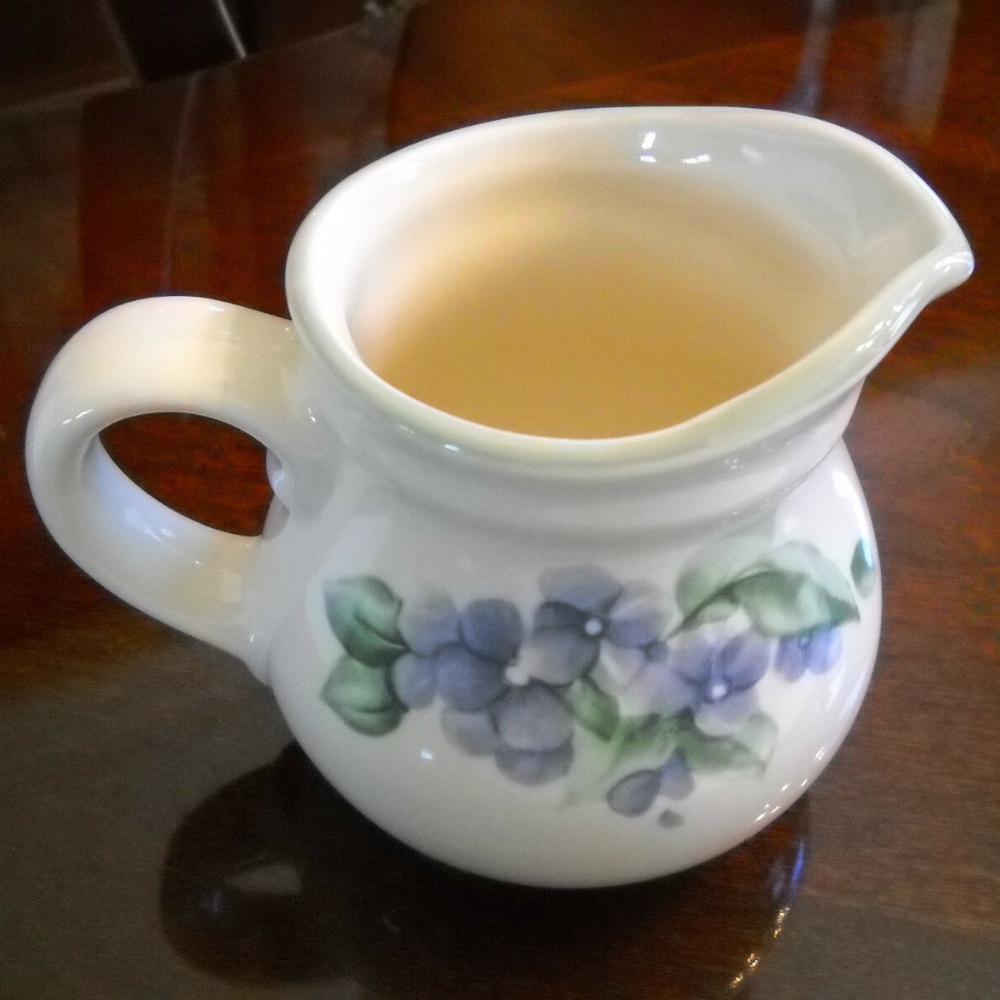 Pfaltzgraff Garden Party Floral Coffee Creamer